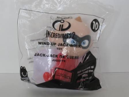 2018 McDonalds - #10 Wind Up Jack-Jack - Incredibles 2